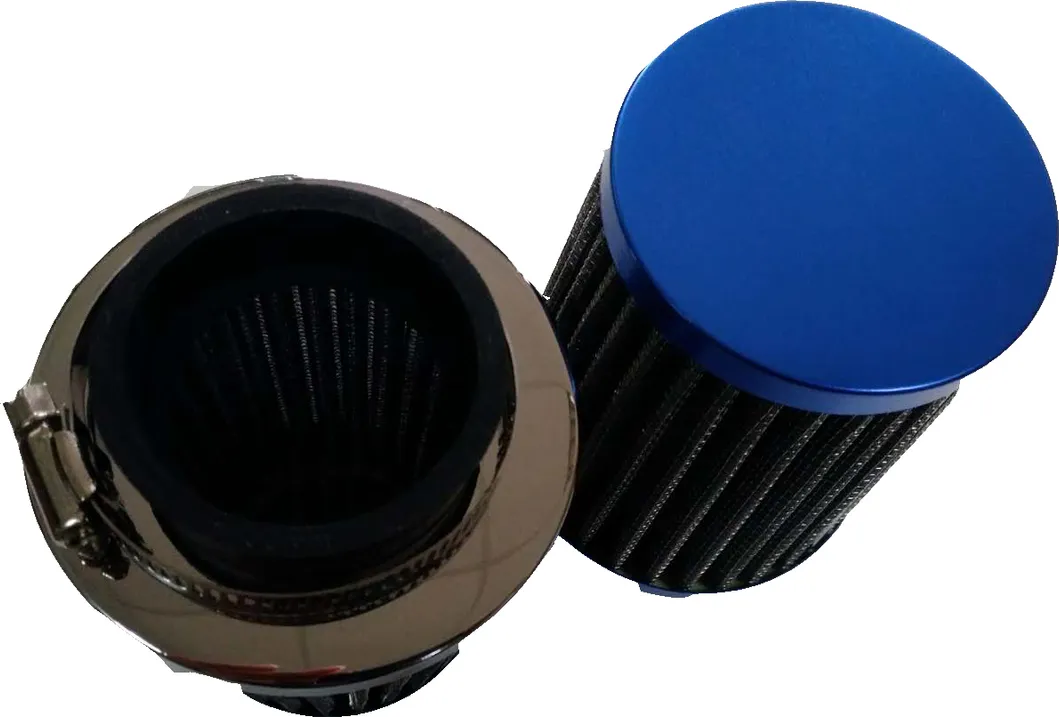 Filtro dell'aria universale da 52 mm per tubo di prepasto per motociclette