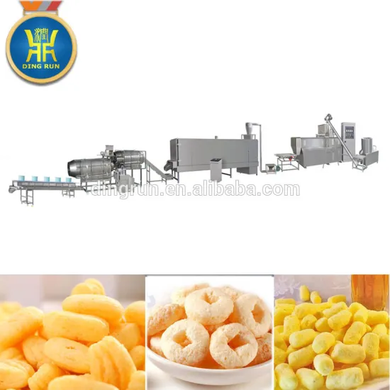 corn puff snack production line puff extruder