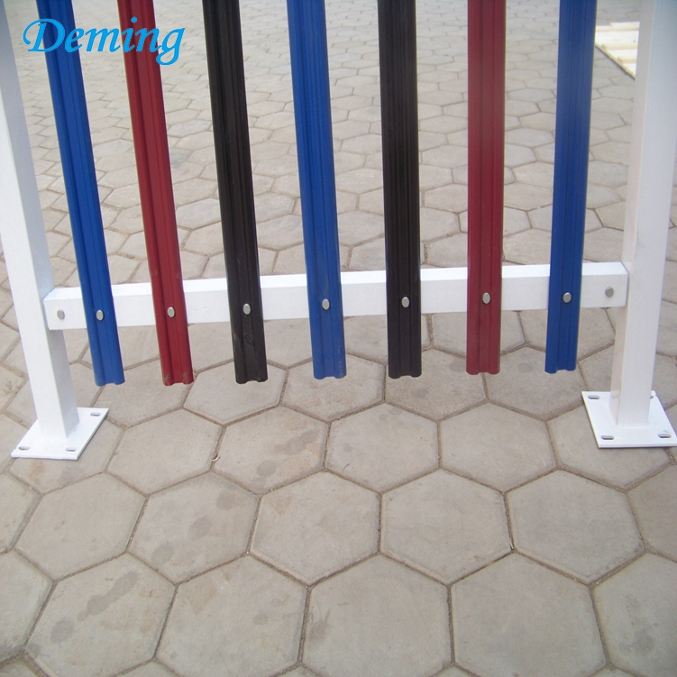 Factory PVC Coated D and W Palisade Fence for Sale
