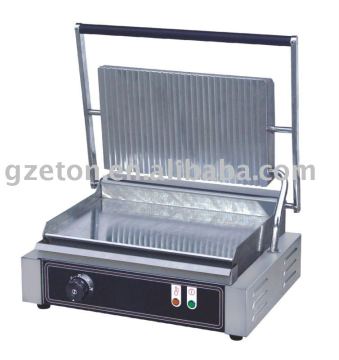 Electric Panini Grill/Griddle ET-815A (full grooved)