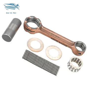Yamaha 40HP and 50HP Outboard Motor 2-Stroke Connecting Rod Kit: 6H4-11650-00 and 6H4-11651-00 for Boat Engines