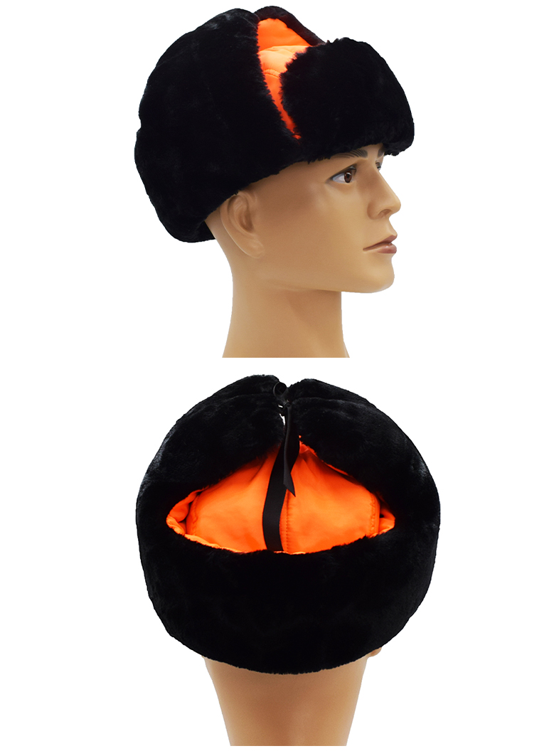 Orange Reflective Cotton Hat