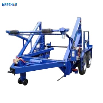 Dubbelassige hydraulische hefinrichting MARCD-360 kabeltrommelaanhangwagen