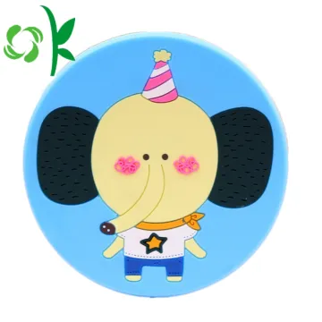 Popular Silicone Cup Coaster with Logo Printing Mat