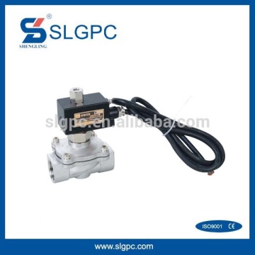 Stainless steel material china supplier low price liquid stainless steel solenoid valve with blast-proof coil 2S250-25NO-E