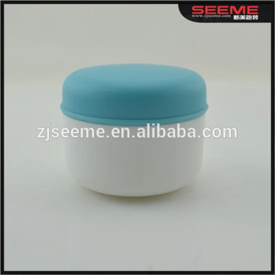 plastic skincare baby cream container empty pp personal care jar