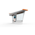 Outdoor digital display bus stop