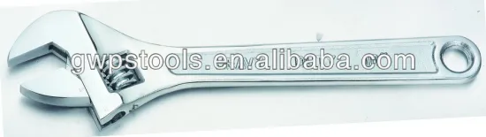 Heavy duty adjustable wrench