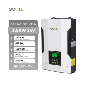 24 V OFF BUST 3500W Inverter solar de una sola fase