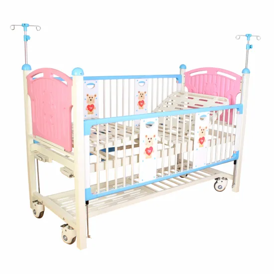 Two Crank Two Function Pediatric Manual Hospital Bed