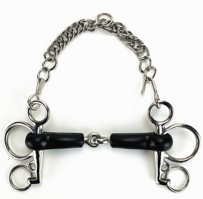 ม้าสไตล์ตะวันตก Snaffle Bits อุปกรณ์เสริม