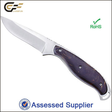 Resin Handle Handmade Fixed Blade Hunting Knife