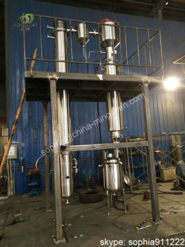 2014 certifcation top quality rotary scraper film evaporator with competitive price (LG1)