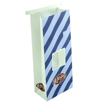 hot dog paper bag, bread bag, paper bag for food