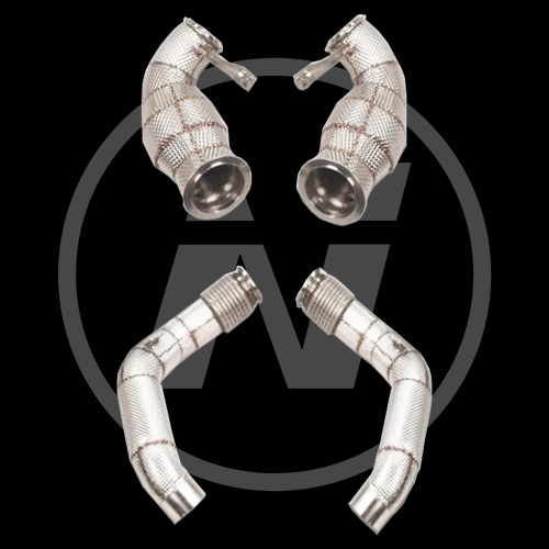Downpipe For BMW X5M/X6M F85/F86 4.4T 2015-2019 High flow catted downpipe Exhaust System