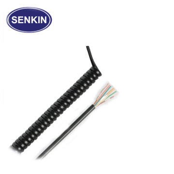7Cores High Quality Durability Electrical Spiral Cable