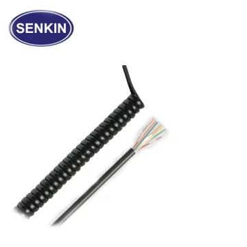 7Cores High Quality Durability Electrical Spiral Cable