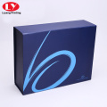 Luxury Navy Square Necktie Box