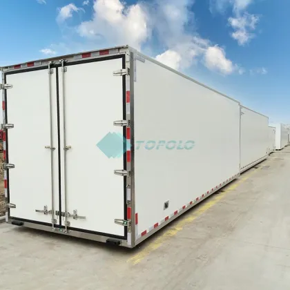 Mobile Freezer Van Refrigerator Truck for Cargo and Ice Cream