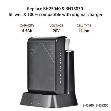 Lithium Ion Battery 4.5Ah for Hoover BH15030 BH25030 BH25040 Cordless Vacuums