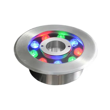 LED Colorful Underwater 304 Stainless Steel 24V Pool Fountain Light