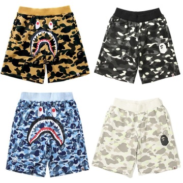2025 Custom 3D Print Shark Camo Basketball Shorts for Men