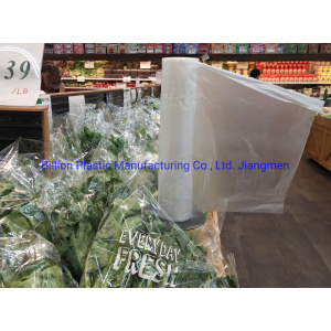 Supermarket Flat Fresh Food Produce Packaging on Roll