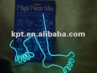 el wire diy toys brightness blue el wire and inverter