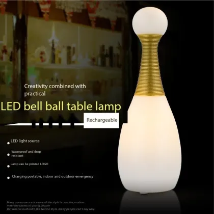 LED Bedside Table Lamp with USB Rechargeable Desk Light