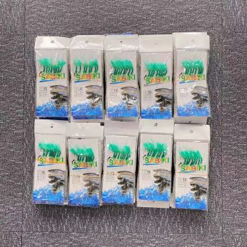 Customized Fish Skin Sabiki Rigs Lure for Saltwater Fishing