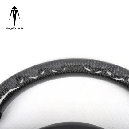 Car Steering Wheel Real Carbon Fiber for Jaguar XF F-type F-pace E Pace XE Steering Wheel Durable Support Customizable Color
