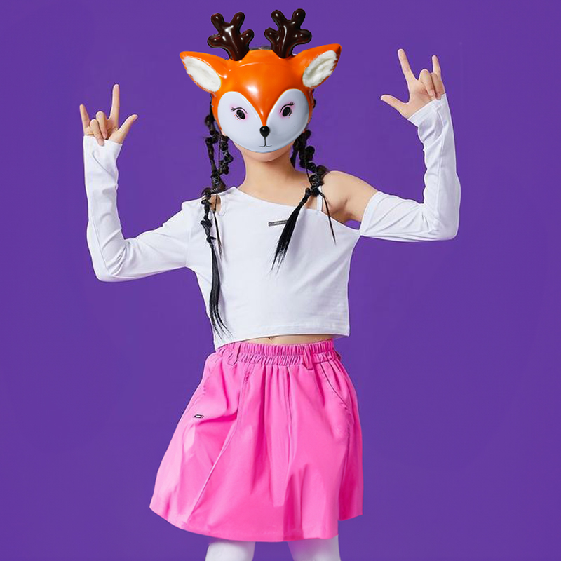 Cute Deer Fox Kids PVC Cosplay Mask