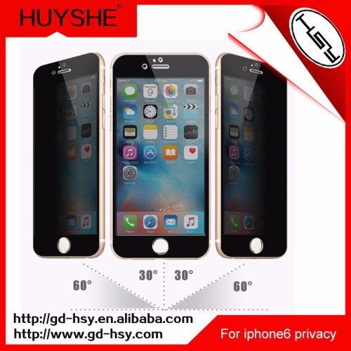 Privacy Glass Protector for iPhone,Anti-spy Japanese Asahi Tempered Glass Screen Film Protector for iPhone 6/6s 4.7 inch