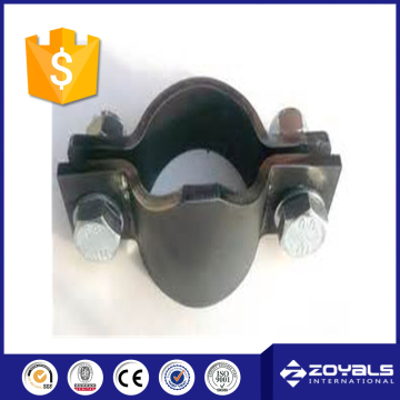 Ss201 Steel Hose Saddle Clamps With Rubber