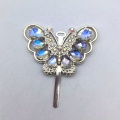 Charm pentru pantofi cu strasuri fluture