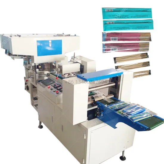 Automatic Incense Counting and Packing Machine for Buddha Incense Packaging