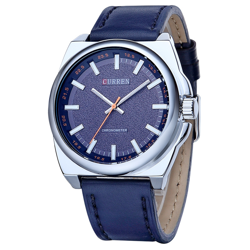Big Dial Real Leather Quartz Watch men Big Dial Real Leather Quartz Watch men
