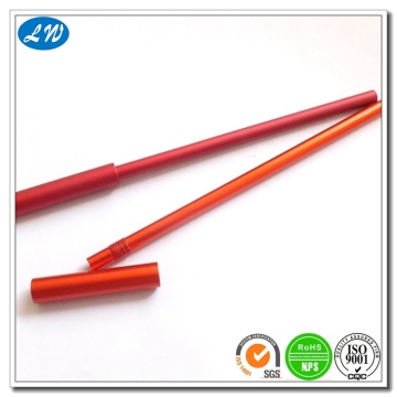 Customized metal CNC turning machining aluminum pen parts