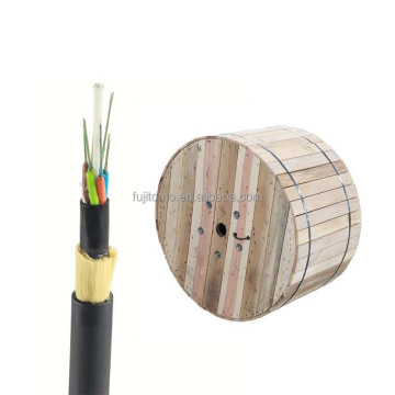 ADSS Fiber Optic Cable Double Jacket Self-Supporting G652D 100 Span 24/48/96 Core