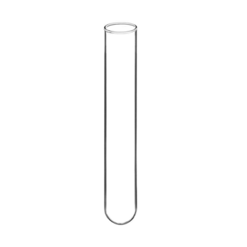 Tubo de teste de vidro de Borosilicate 3.3 com aro