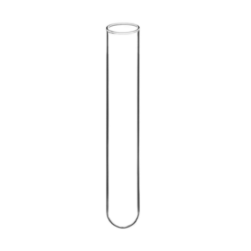 Borosilicate 3,3 tube à essai en verre avec jante