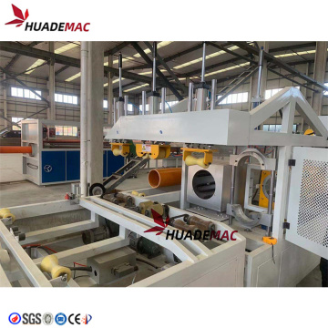 PVC pipe plastic extruder machine line