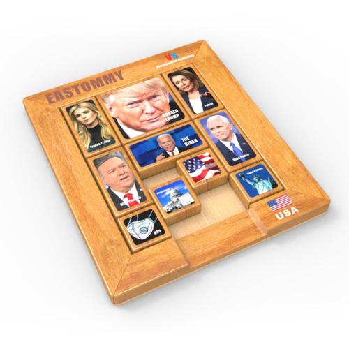 Early Education Jigsaw Amerikanischer Präsident