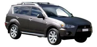 Mitsubishi Outlander Roof Luggag Rack Cross Bar Whispbar