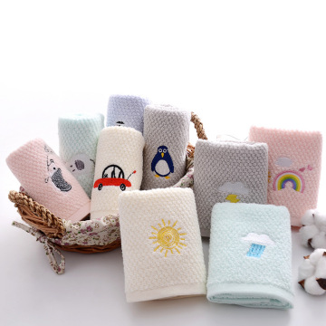 Factory Hot Selling Cotton Small Face Towels Gift Set for Baby