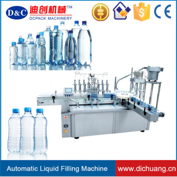 Chất làm đầy và đóng chai thú cưng tự động và máy đóng nắp