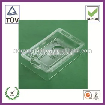 Clear blister packaging box