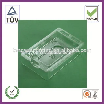 Clear blister packaging box
