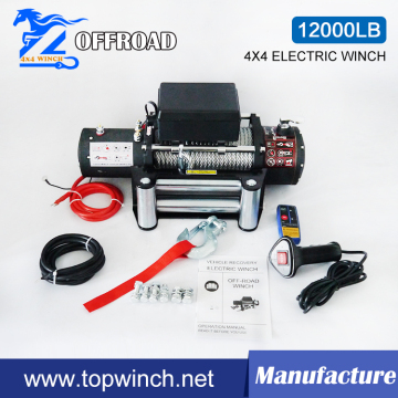 12000LB-4 DC12V/24V SUV Offroad Winch
