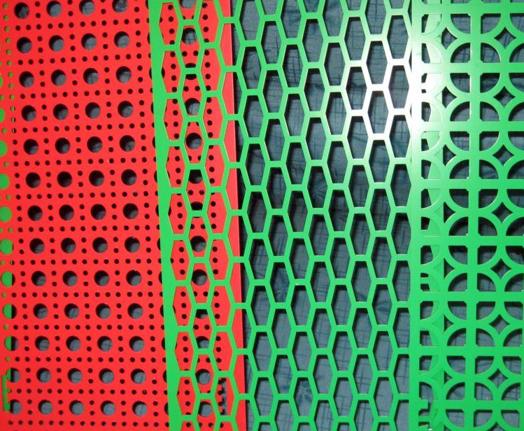 Powder Coated Perforated Metal Wire Mesh